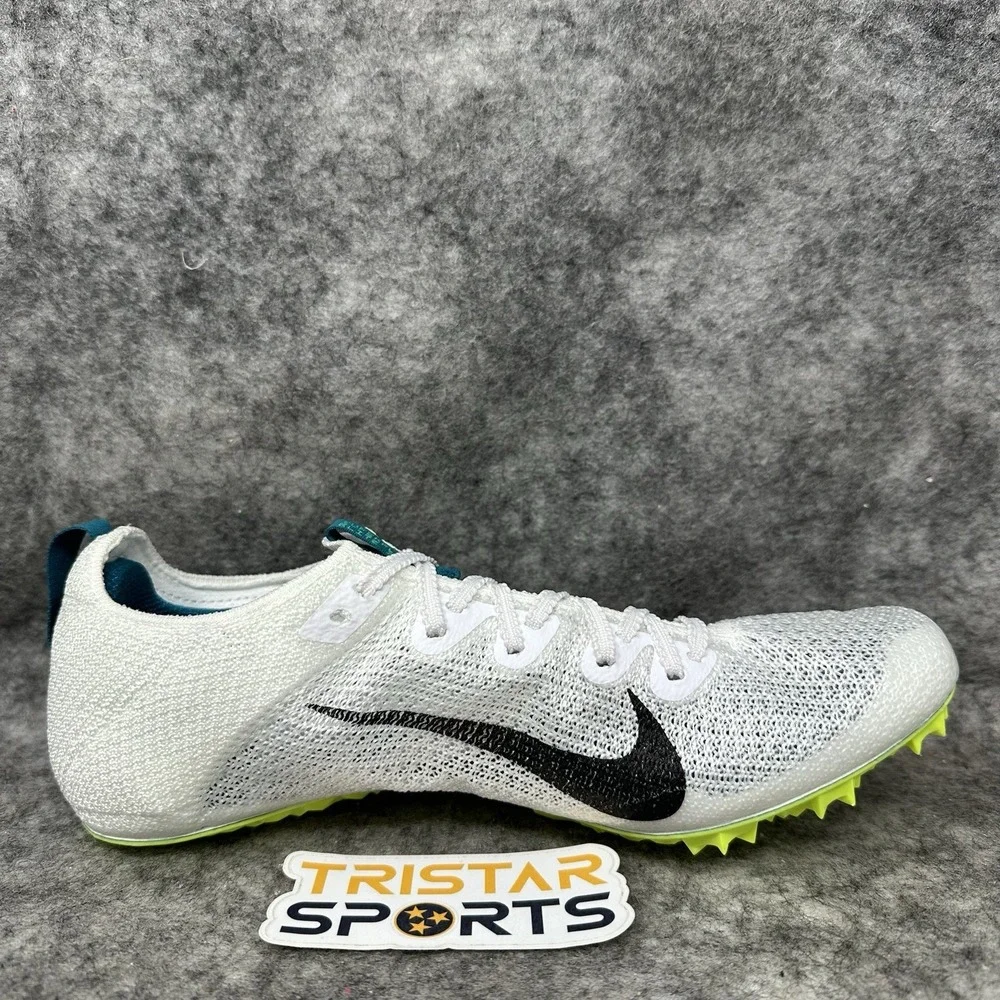 Nike Zoom Superfly Elite 2 Track Shoes Mens Size 6.5 White Green FZ9662-100